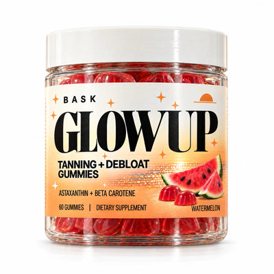 Bask™ Glowup Tanning + Debloat Gummies